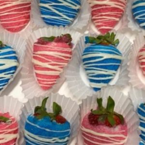 Chocolate Cover Strawberries - Gender Reveal