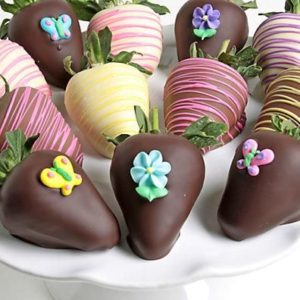 Chocolate Cover Strawberries- Easter
